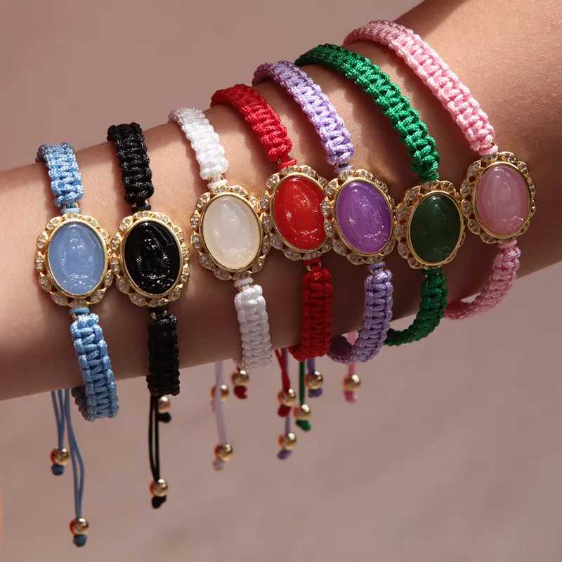 Adjustable Beaded Bracelet.